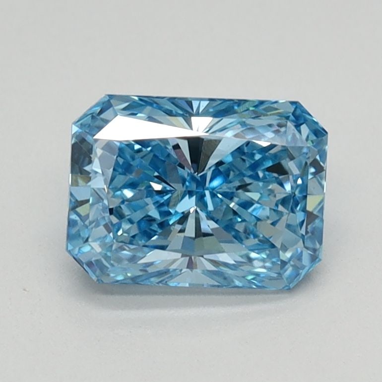 Loose Diamond - RADIANT 0.81ct Fancy Vivid Blue VS1: Loose Diamond - RADIANT 0.81ct Fancy Vivid Blue VS1 Source: This is a real non-mined Diamond that has been grown in a lab Shape: RADIANT Carats: 0.81 Color: Fancy Vivid Blue Certification: IGI Video: