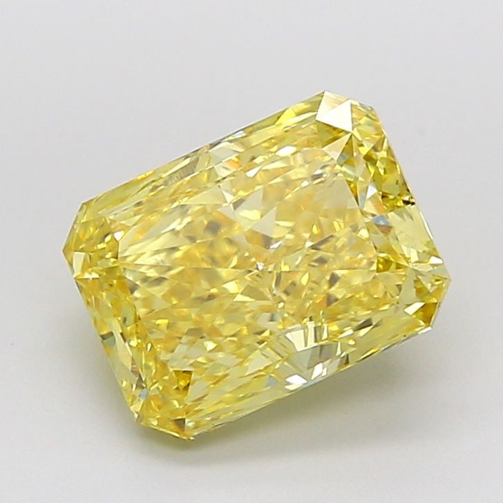 Loose Diamond - RADIANT 3.05ct Fancy Vivid Yellow VS1: Loose Diamond - RADIANT 3.05ct Fancy Vivid Yellow VS1 Source: This is a real non-mined Diamond that has been grown in a lab Shape: RADIANT Carats: 3.05 Color: Fancy Vivid Yellow Certification: IGI Vid