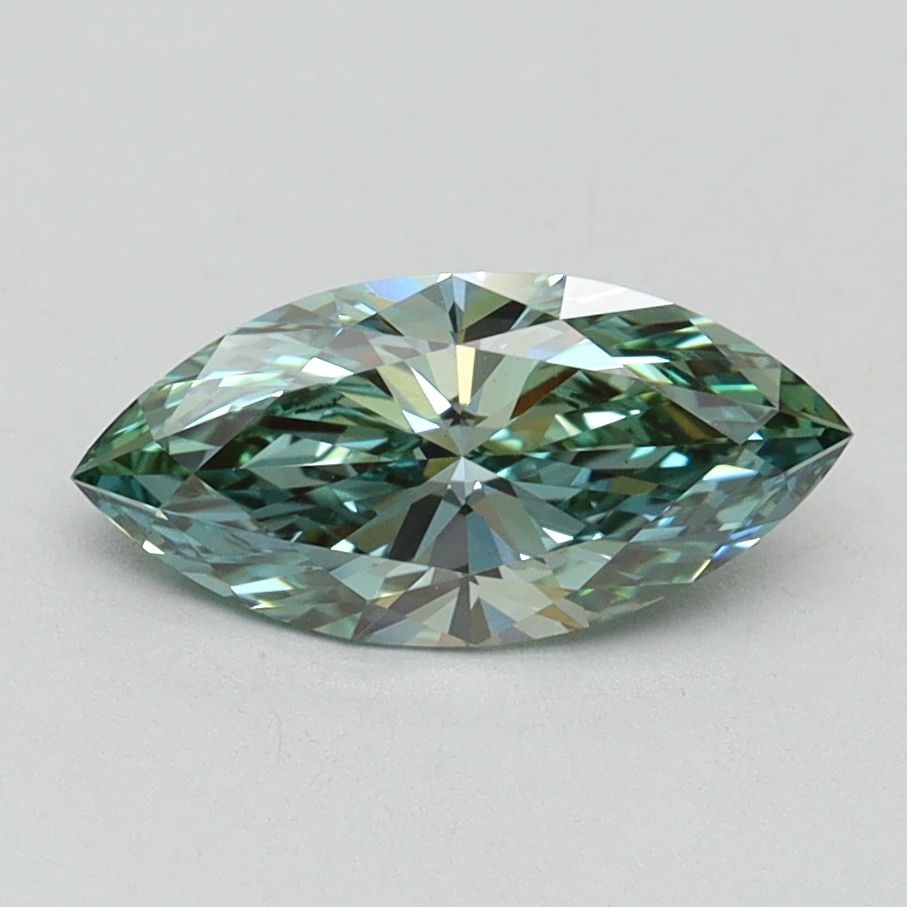 Loose Diamond - MARQUISE 1.0ct Fancy Vivid Green VS1: Loose Diamond - MARQUISE 1.0ct Fancy Vivid Green VS1 Source: This is a real non-mined Diamond that has been grown in a lab Shape: MARQUISE Carats: 1.0 Color: Fancy Vivid Green Certification: IGI Video
