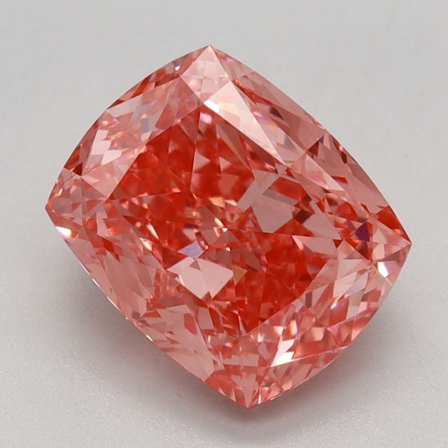 Loose Diamond - CUSHION MODIFIED 2.19ct Fancy Vivid Pink VS1: Loose Diamond - CUSHION MODIFIED 2.19ct Fancy Vivid Pink VS1 Source: This is a real non-mined Diamond that has been grown in a lab Shape: CUSHION MODIFIED Carats: 2.19 Color: Fancy Vivid Pink Certific