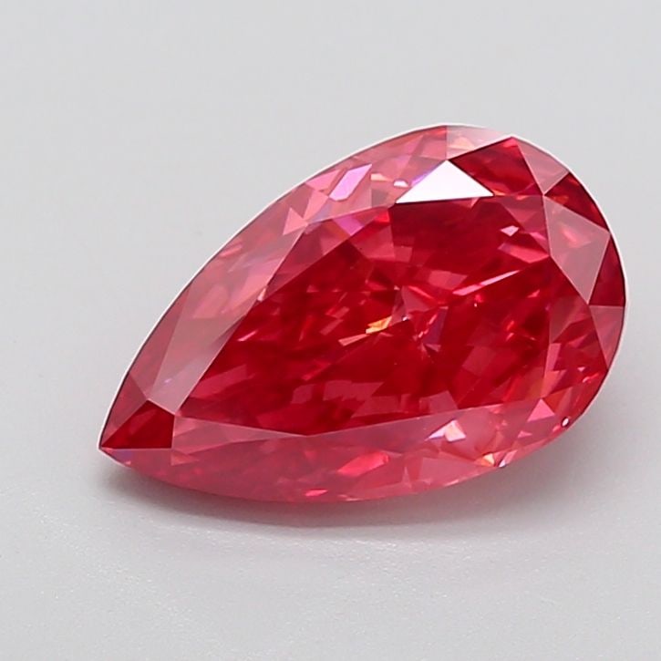 Loose Diamond - PEAR 4.06ct Fancy Vivid Pink VS1 (1 of 1)