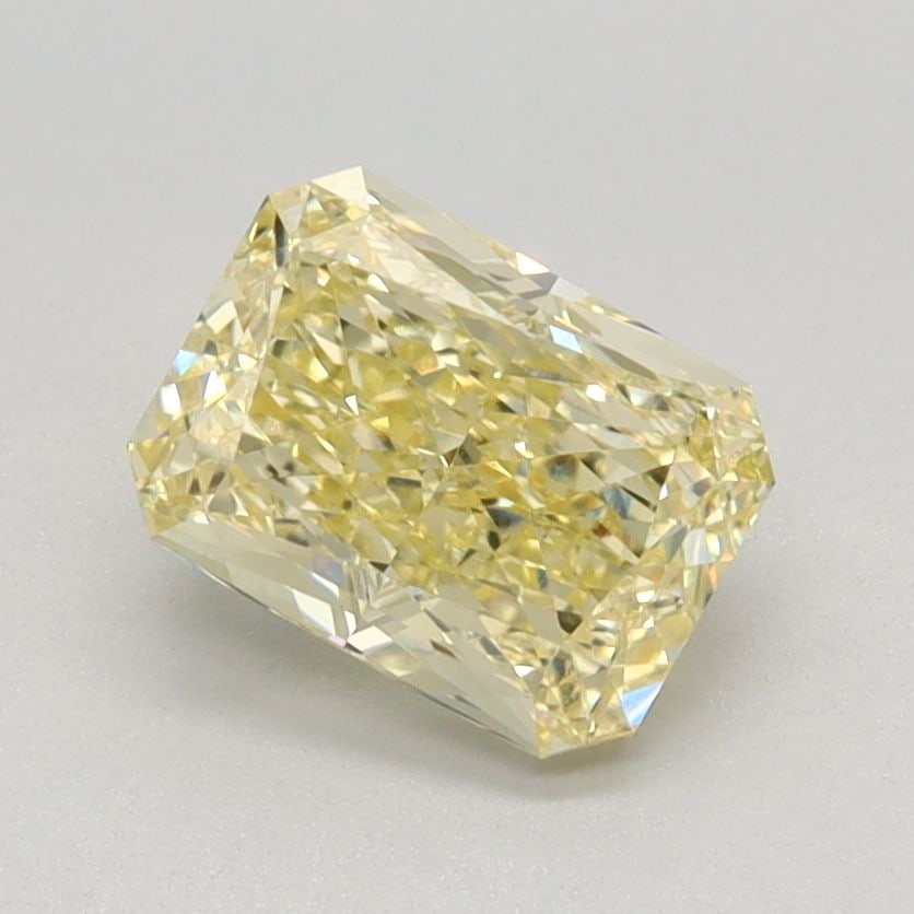Loose Diamond - RADIANT 1.17ct Fancy Intense Yellow VVS2: Loose Diamond - RADIANT 1.17ct Fancy Intense Yellow VVS2 Source: This is a real non-mined Diamond that has been grown in a lab Shape: RADIANT Carats: 1.17 Color: Fancy Intense Yellow Certification: IG
