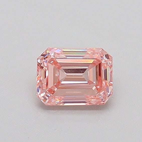 Loose Diamond - EMERALD 0.5ct Fancy Intense Pink VS2: Loose Diamond - EMERALD 0.5ct Fancy Intense Pink VS2 Source: This is a real non-mined Diamond that has been grown in a lab Shape: EMERALD Carats: 0.5 Color: Fancy Intense Pink Certification: IGI Video