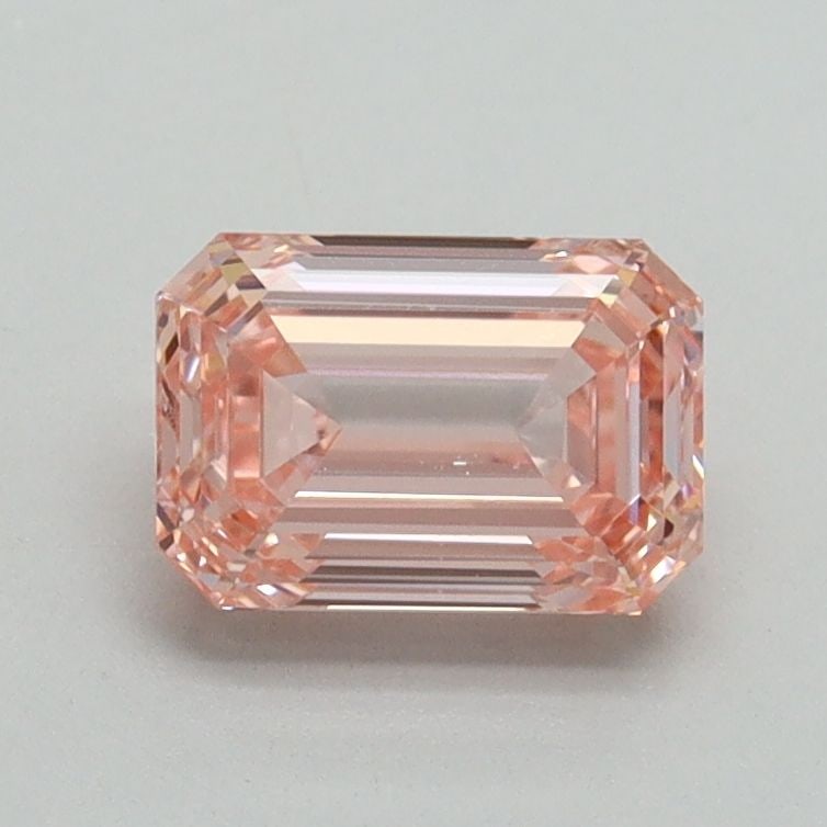 Loose Diamond - EMERALD 1.03ct Fancy Vivid Pink VS1: Loose Diamond - EMERALD 1.03ct Fancy Vivid Pink VS1 Source: This is a real non-mined Diamond that has been grown in a lab Shape: EMERALD Carats: 1.03 Color: Fancy Vivid Pink Certification: IGI Video: