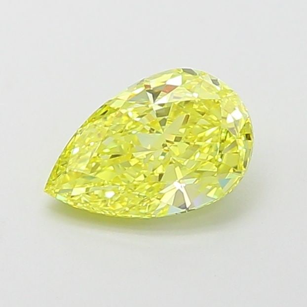 Loose Diamond - PEAR 1.09ct Fancy Vivid Yellow VVS1: Loose Diamond - PEAR 1.09ct Fancy Vivid Yellow VVS1 Source: This is a real non-mined Diamond that has been grown in a lab Shape: PEAR Carats: 1.09 Color: Fancy Vivid Yellow Certification: IGI Video: