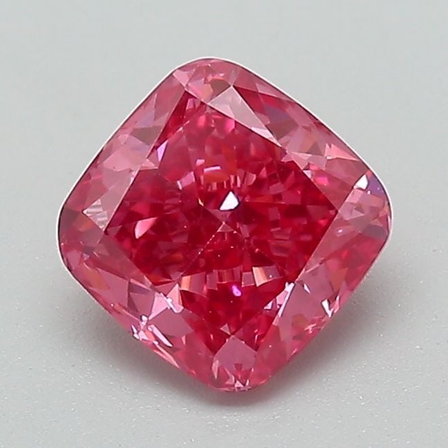 Loose Diamond - CUSHION BRILLIANT 1.12ct Fancy Vivid Pink VS2 (1 of 1)