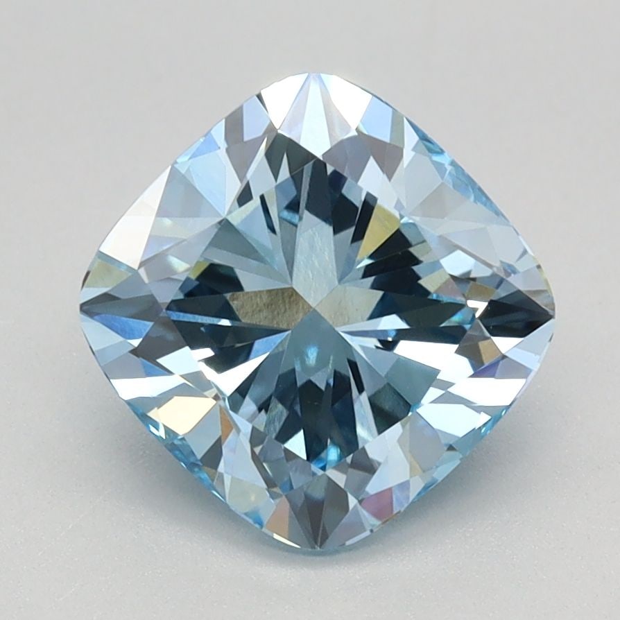 Loose Diamond - CUSHION MODIFIED 2.14ct Fancy Intense Blue VVS2 (1 of 1)
