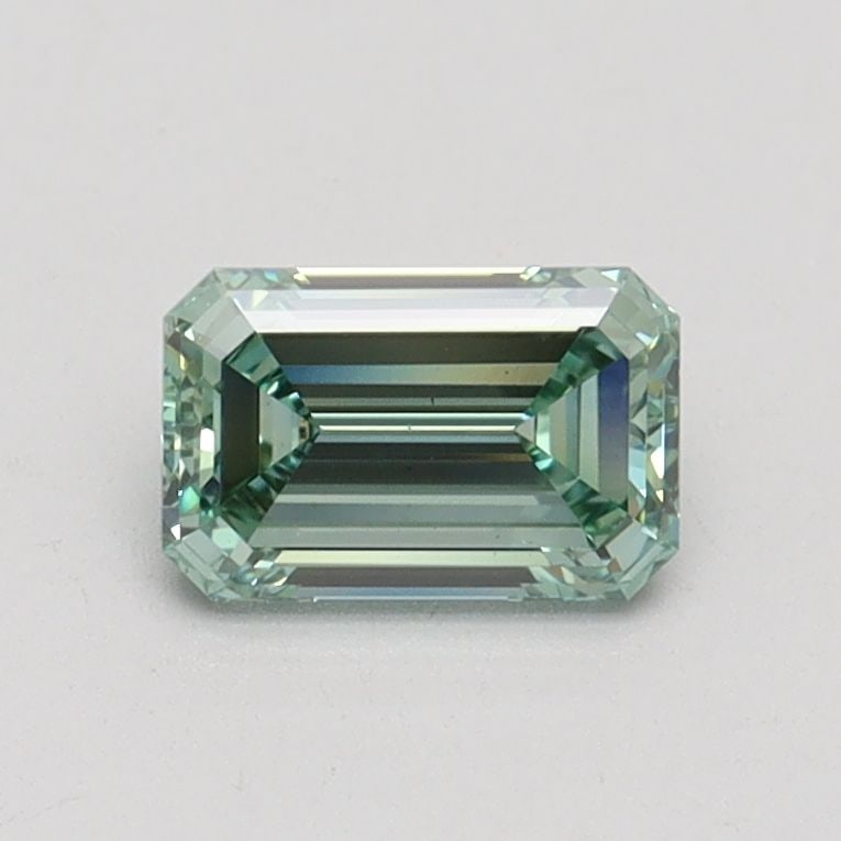 Loose Diamond - EMERALD 0.7ct Fancy Intense Green VS1 (1 of 1)
