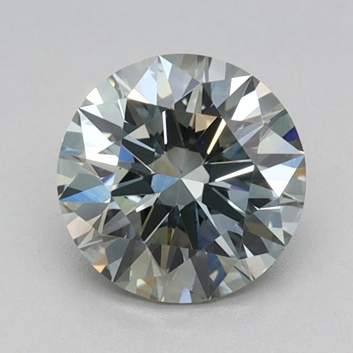 Ideal Loose Diamond - ROUND 0.73ct Fancy Blueish Green VS1 (1 of 1)