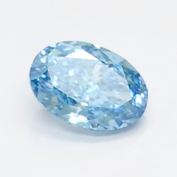 Loose Diamond - OVAL 0.8ct Fancy Vivid Blue VS2 (1 of 1)