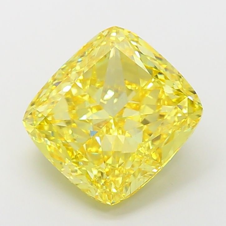Loose Diamond - CUSHION MODIFIED 8.73ct Fancy Vivid Yellow VS2: Loose Diamond - CUSHION MODIFIED 8.73ct Fancy Vivid Yellow VS2 Source: This is a real non-mined Diamond that has been grown in a lab Shape: CUSHION MODIFIED Carats: 8.73 Color: Fancy Vivid Yellow Cert