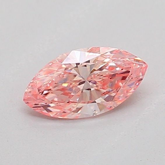 Loose Diamond - MARQUISE 0.25ct Fancy Vivid Pink SI1: Loose Diamond - MARQUISE 0.25ct Fancy Vivid Pink SI1 Source: This is a real non-mined Diamond that has been grown in a lab Shape: MARQUISE Carats: 0.25 Color: Fancy Vivid Pink Certification: IGI The D