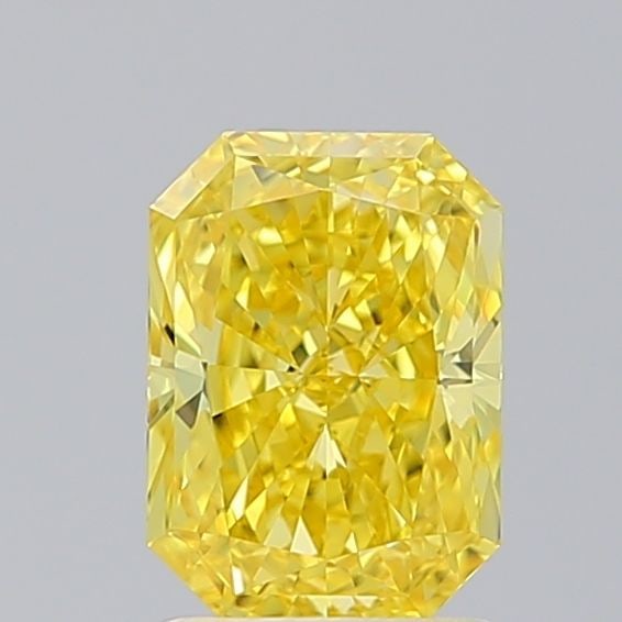 Loose Diamond - RADIANT 1.5ct Fancy Vivid Yellow VVS2: Loose Diamond - RADIANT 1.5ct Fancy Vivid Yellow VVS2 Source: This is a real non-mined Diamond that has been grown in a lab Shape: RADIANT Carats: 1.5 Color: Fancy Vivid Yellow Certification: IGI Vide