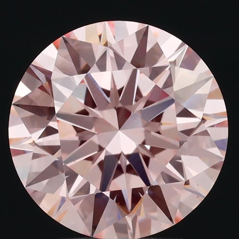 Ideal Loose Diamond - ROUND 3.52ct Fancy Pink VS1: Ideal Loose Diamond - ROUND 3.52ct Fancy Pink VS1 Source: This is a real non-mined Diamond that has been grown in a lab Shape: ROUND Carats: 3.52 Color: Fancy Pink Certification: IGI Video: