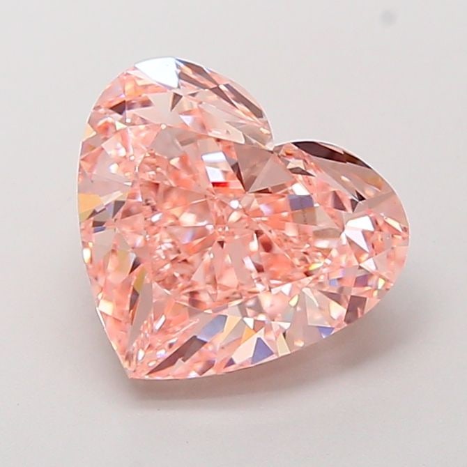Loose Diamond - HEART 5.04ct Fancy Vivid Pink VS1 (1 of 1)