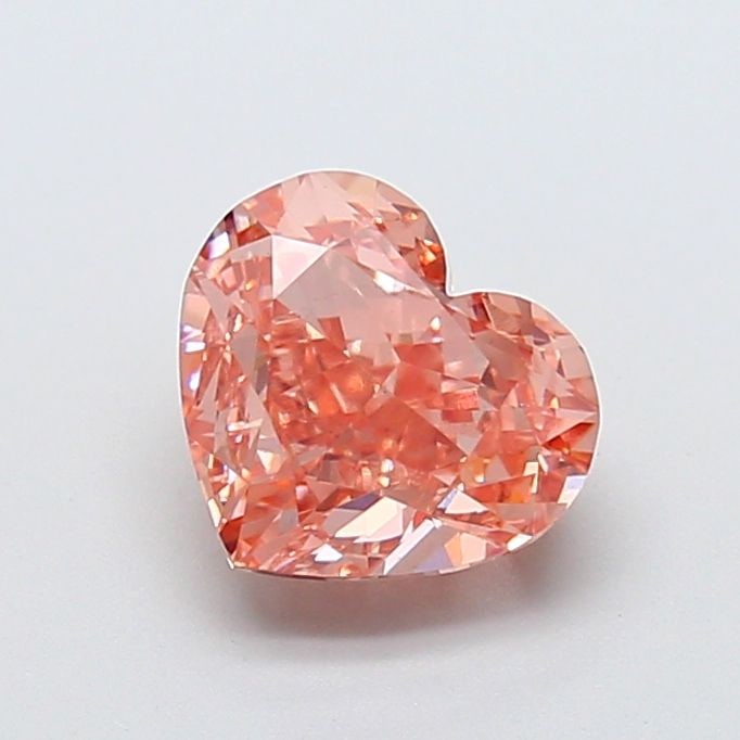 Loose Diamond - HEART 2.09ct Fancy Vivid Pink VS1: Loose Diamond - HEART 2.09ct Fancy Vivid Pink VS1 Source: This is a real non-mined Diamond that has been grown in a lab Shape: HEART Carats: 2.09 Color: Fancy Vivid Pink Certification: NONE Video:
