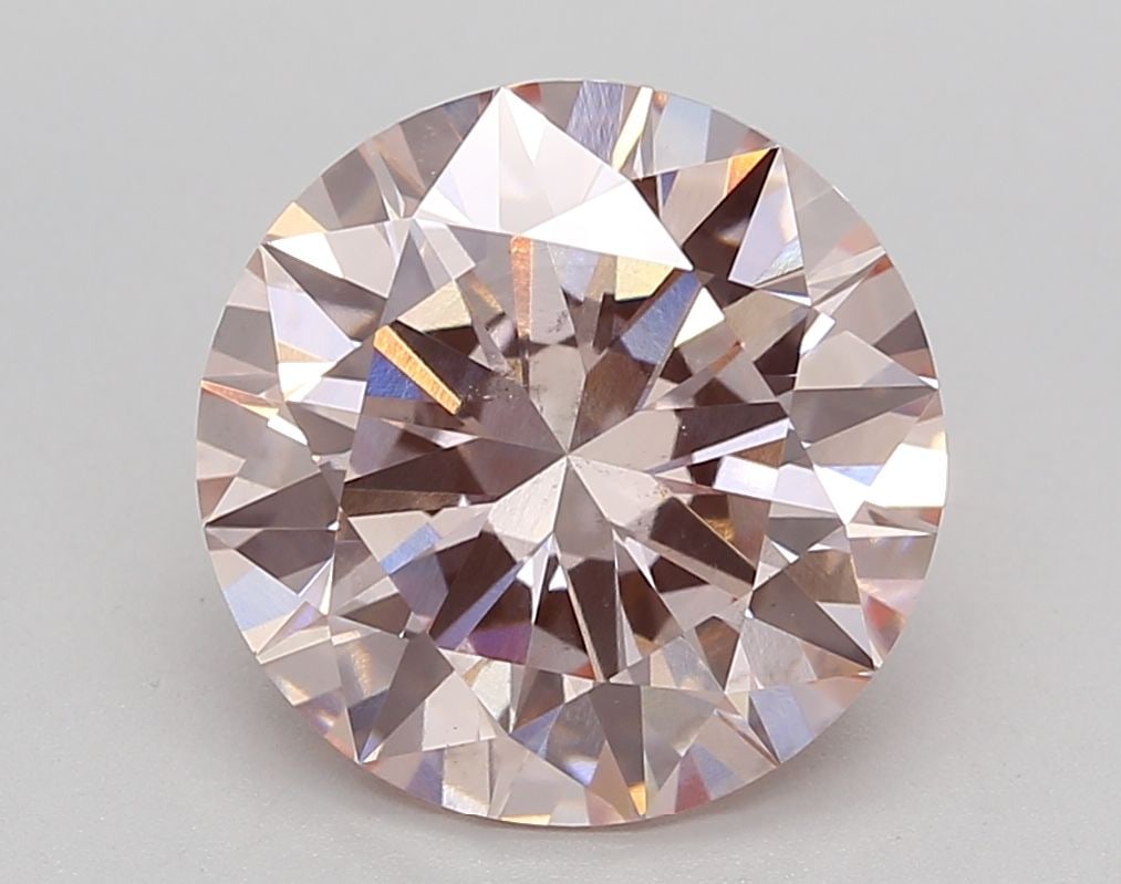 Loose Diamond - ROUND 4.0ct Fancy Pink VS2 (1 of 1)