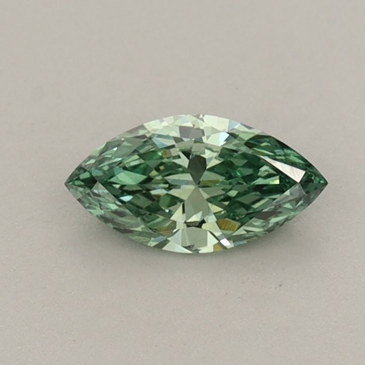Loose Diamond - MARQUISE 0.35ct Fancy Vivid Green VS2: Loose Diamond - MARQUISE 0.35ct Fancy Vivid Green VS2 Source: This is a real non-mined Diamond that has been grown in a lab Shape: MARQUISE Carats: 0.35 Color: Fancy Vivid Green Certification: IGI Vid