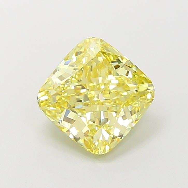 Loose Diamond - CUSHION MODIFIED 3.81ct Fancy Yellow VS1 (1 of 1)