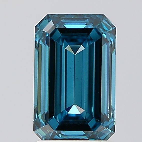 Loose Diamond - EMERALD 2.12ct Fancy Vivid Blue VS1: Loose Diamond - EMERALD 2.12ct Fancy Vivid Blue VS1 Source: This is a real non-mined Diamond that has been grown in a lab Shape: EMERALD Carats: 2.12 Color: Fancy Vivid Blue Certification: NONE Video: