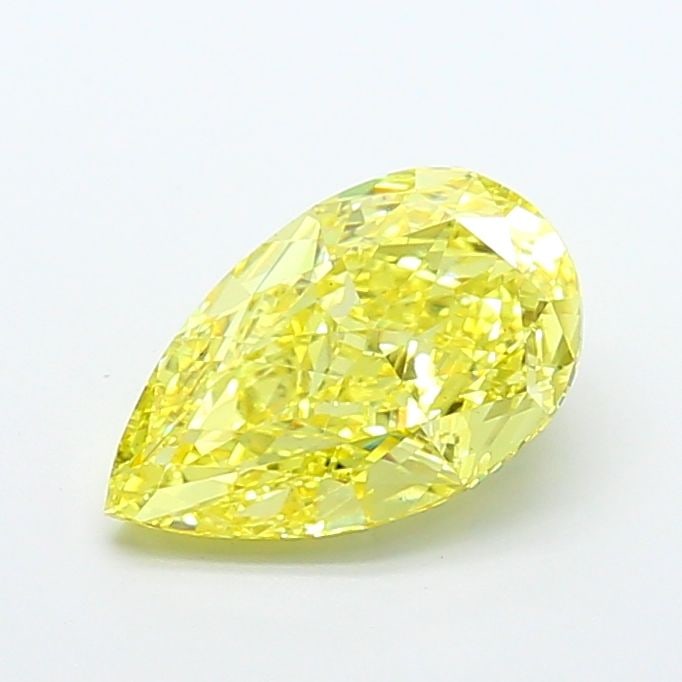 Loose Diamond - PEAR 4.19ct Fancy Vivid Yellow VS1: Loose Diamond - PEAR 4.19ct Fancy Vivid Yellow VS1 Source: This is a real non-mined Diamond that has been grown in a lab Shape: PEAR Carats: 4.19 Color: Fancy Vivid Yellow Certification: IGI Video: