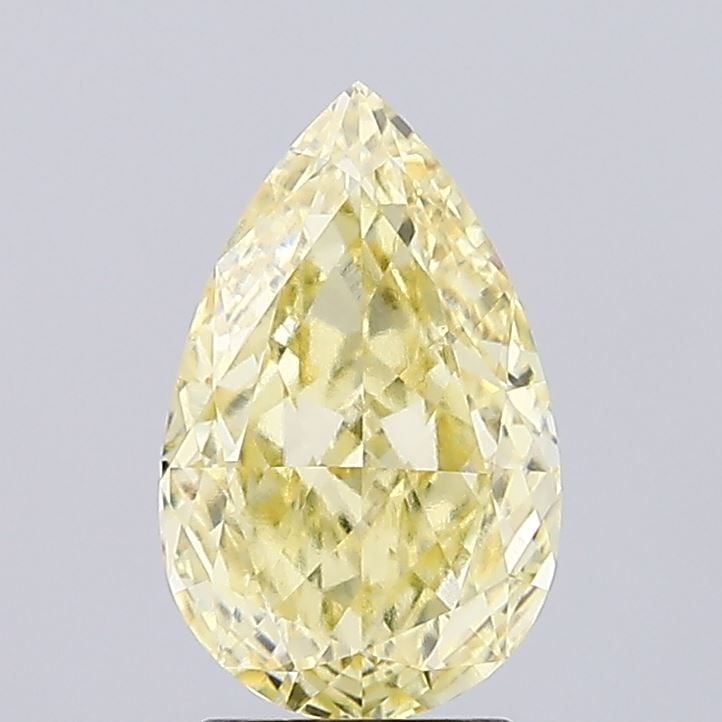 Loose Diamond - PEAR 2.42ct Fancy Intense Yellow VVS2 (1 of 1)