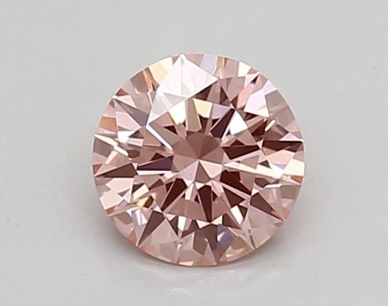 Loose Diamond - ROUND 0.43ct Fancy Intense Pink VS1: Loose Diamond - ROUND 0.43ct Fancy Intense Pink VS1 Source: This is a real non-mined Diamond that has been grown in a lab Shape: ROUND Carats: 0.43 Color: Fancy Intense Pink Certification: IGI Video: