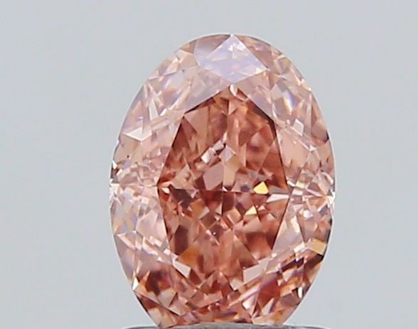 Loose Diamond - OVAL 1.18ct Fancy Pinkish Brown VS2: Loose Diamond - OVAL 1.18ct Fancy Pinkish Brown VS2 Source: This is a real non-mined Diamond that has been grown in a lab Shape: OVAL Carats: 1.18 Color: Fancy Pinkish Brown Certification: IGI Video: