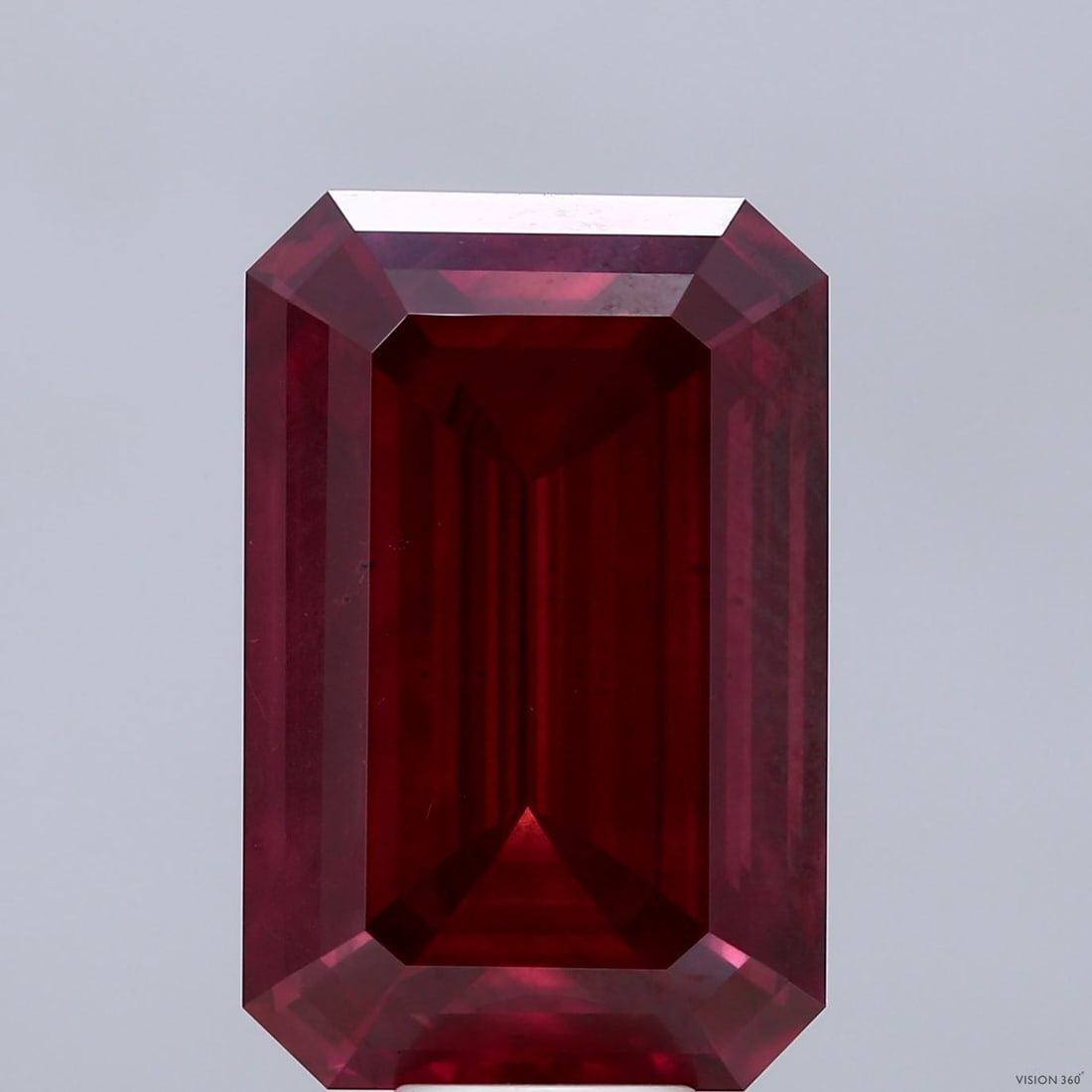 Loose Diamond - EMERALD 15.01ct Fancy Deep Pink VS2 (1 of 1)