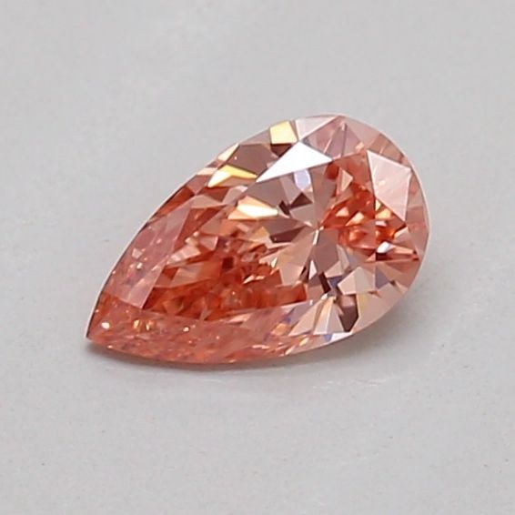Loose Diamond - PEAR 0.22ct Fancy Pinkish Brown VVS2: Loose Diamond - PEAR 0.22ct Fancy Pinkish Brown VVS2 Source: This is a real non-mined Diamond that has been grown in a lab Shape: PEAR Carats: 0.22 Color: Fancy Pinkish Brown Certification: IGI Video: