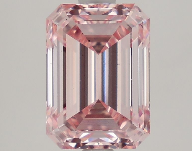 Loose Diamond - EMERALD 2.7ct Fancy Intense Pink VS2 (1 of 1)