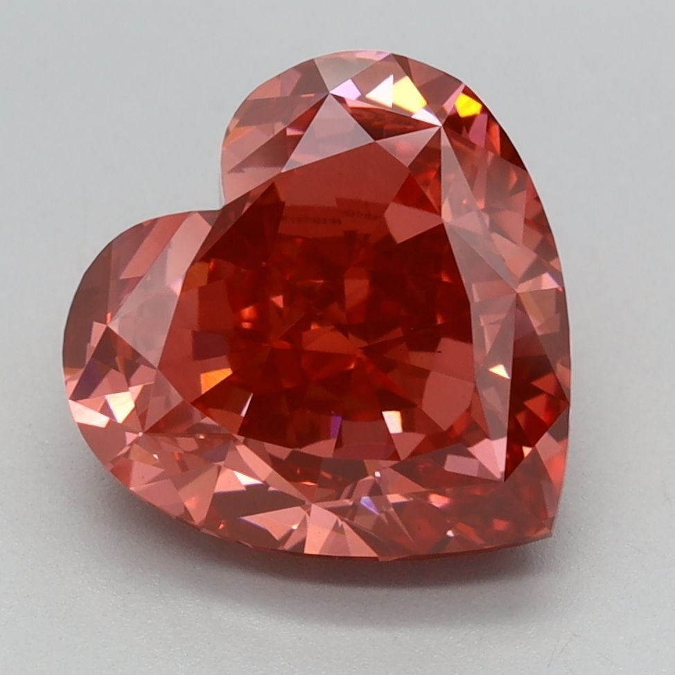 Loose Diamond - HEART 3.16ct Fancy Vivid Pink VS1 (1 of 1)