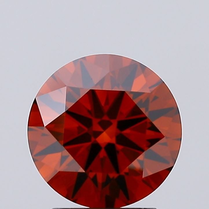Ideal Loose Diamond - ROUND 1.82ct Fancy Vivid Brownish Orange VS2 (1 of 1)