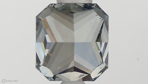 Loose Diamond - SQUARE RADIANT 1.74ct Fancy Vivid Blue SI2 (1 of 1)