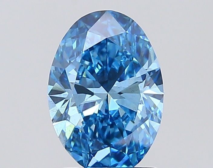 Loose Diamond - OVAL 1.51ct Fancy Vivid Blue VS2 (1 of 1)