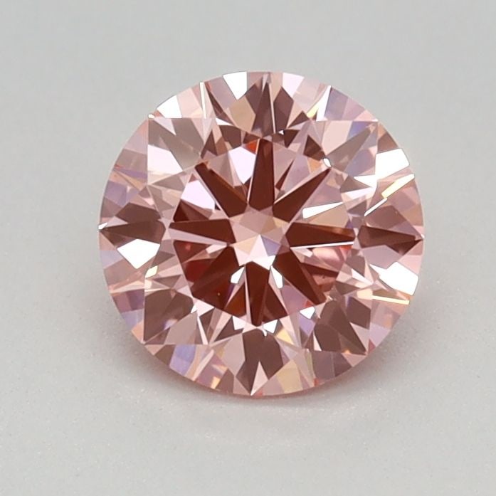 Ideal Loose Diamond - ROUND 0.59ct Fancy Vivid Pink VS1 (1 of 1)