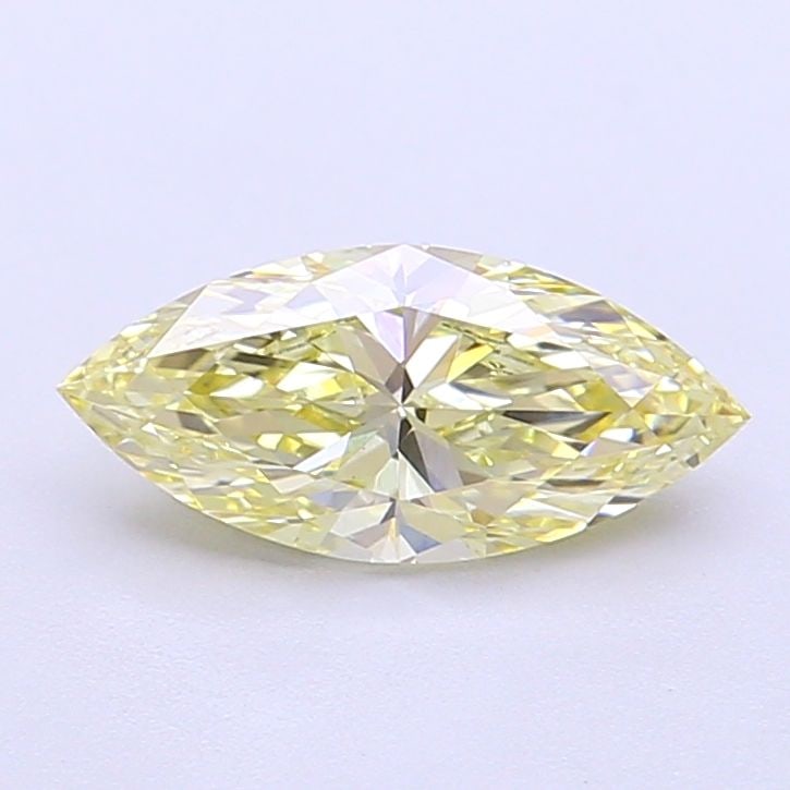 Loose Diamond - MARQUISE 1.05ct Fancy Light Yellow VS1: Loose Diamond - MARQUISE 1.05ct Fancy Light Yellow VS1 Source: This is a real non-mined Diamond that has been grown in a lab Shape: MARQUISE Carats: 1.05 Color: Fancy Light Yellow Certification: IGI V