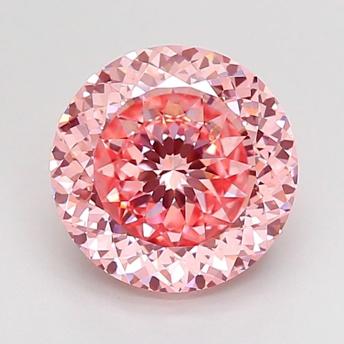 Loose Diamond - ROUND 2.25ct Fancy Intense Pink VS1 (1 of 1)