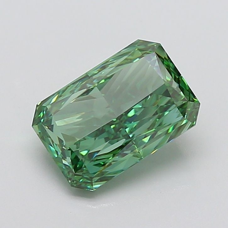Loose Diamond - RADIANT 4.06ct Fancy Vivid Green VVS2 (1 of 1)