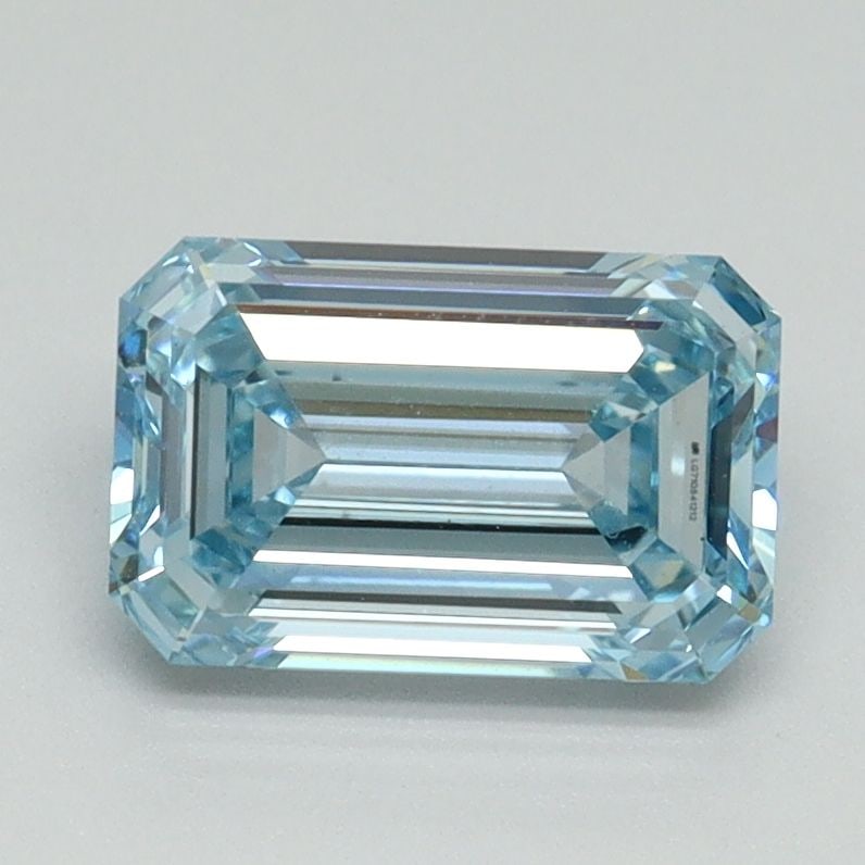Loose Diamond - EMERALD 1.51ct Fancy Intense Blue VS1 (1 of 1)