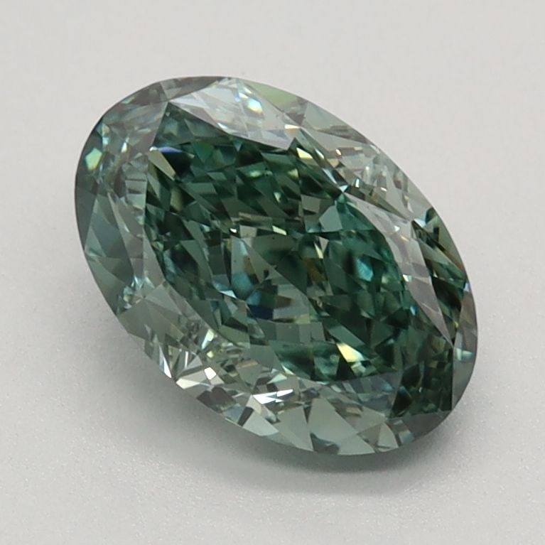Loose Diamond - OVAL 1.36ct Fancy Intense Green VS1 (1 of 1)
