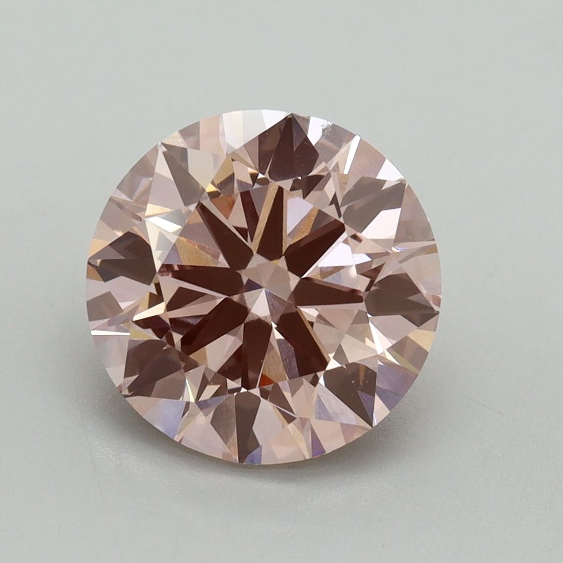 Ideal Loose Diamond - ROUND 3.11ct Fancy Vivid Pink VS2 (1 of 1)