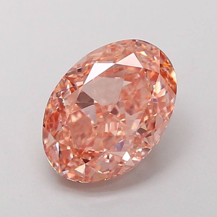 Loose Diamond - OVAL 2.85ct Fancy Vivid Pink VS1 (1 of 1)