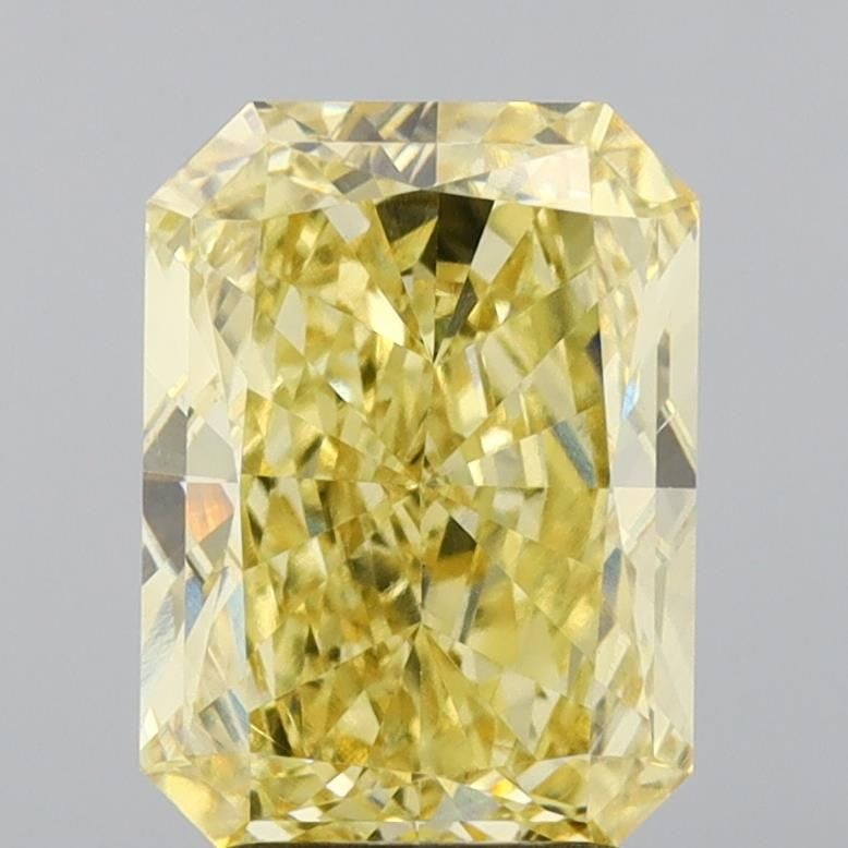 Loose Diamond - RADIANT 3.17ct Fancy Intense Yellow VS1 (1 of 1)