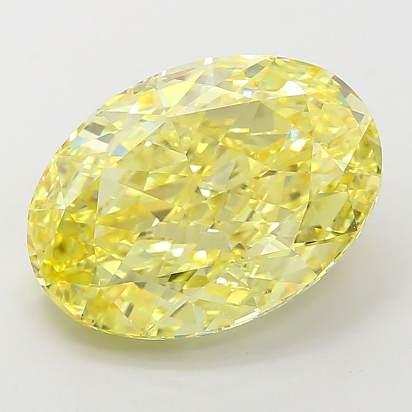 Loose Diamond - OVAL 7.52ct Fancy Intense Yellow VS1 (1 of 1)
