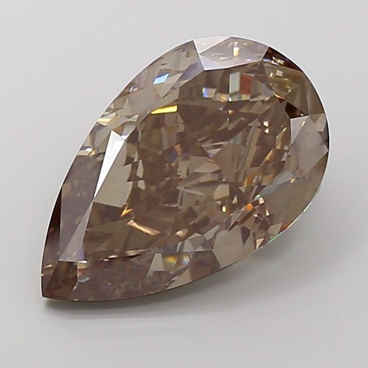 Loose Diamond - PEAR 10.02ct Fancy Light Gray VVS2 (1 of 1)