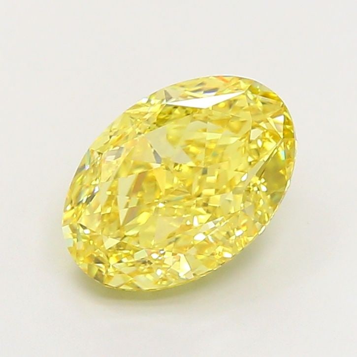 Loose Diamond - OVAL 9.06ct Fancy Vivid Yellow VS2 (1 of 1)