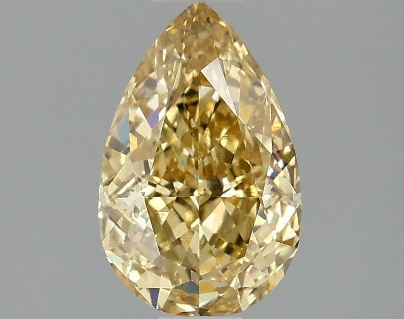 Loose Diamond - PEAR 1.59ct Fancy Vivid Yellow VS1 (1 of 1)