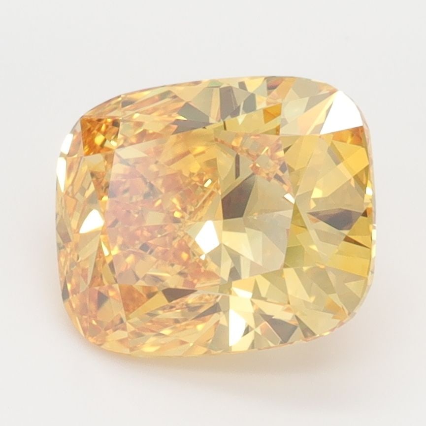 Loose Diamond - CUSHION BRILLIANT 2.82ct Fancy Vivid Yellow VVS1: Loose Diamond - CUSHION BRILLIANT 2.82ct Fancy Vivid Yellow VVS1 Source: This is a real non-mined Diamond that has been grown in a lab Shape: CUSHION BRILLIANT Carats: 2.82 Color: Fancy Vivid Yellow C