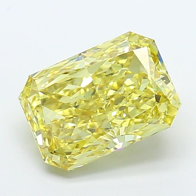 Loose Diamond - RADIANT 4.02ct Fancy Intense Yellow VS1 (1 of 1)
